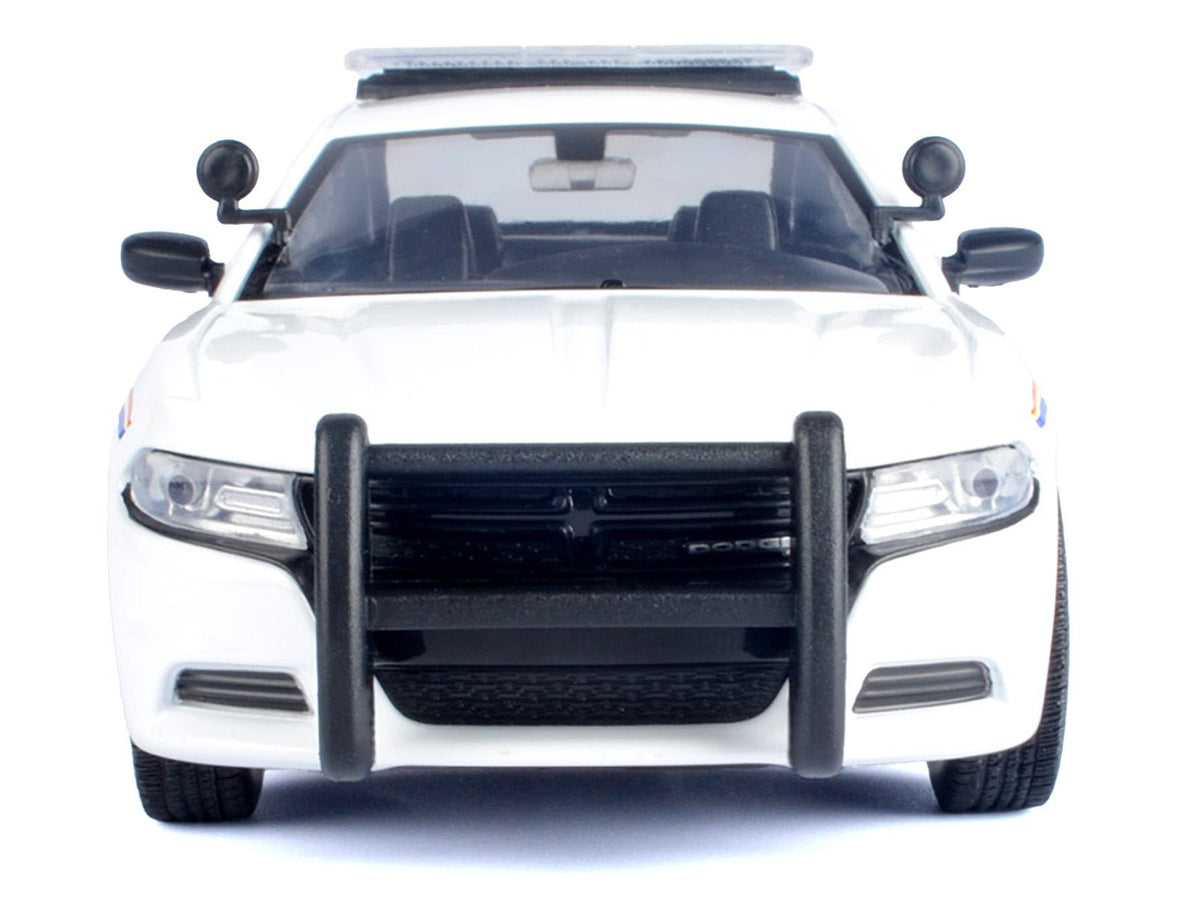 2023 Dodge Charger Pursuit Police Car "RCMP (Royal Canadian Mounted Police)" White "Law Enforcement and Public Service" Series 1/24 Diecast Model Car by Motormax-Motormax-ModelCars.com