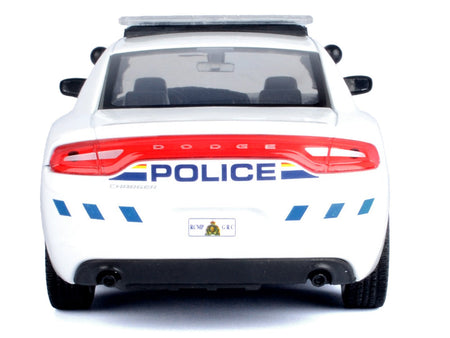 2023 Dodge Charger Pursuit Police Car "RCMP (Royal Canadian Mounted Police)" White "Law Enforcement and Public Service" Series 1/24 Diecast Model Car by Motormax-Motormax-ModelCars.com