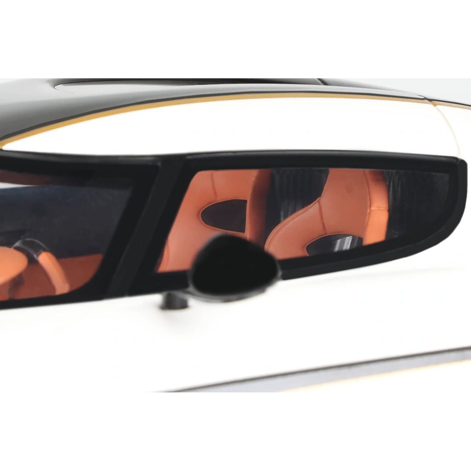 2023 Koenigsegg Regera White with Black Stripes 1/18 Model Car by GT Spirit - GT Spirit - ModelCars.com