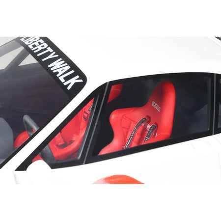 2023 LB - Works F40 White with Graphics 1/18 Model Car by GT Spirit - GT Spirit - ModelCars.com