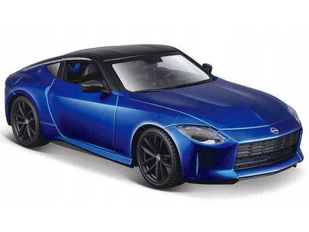 2023 Nissan Z Blue Metallic with Black Top "Special Edition" Series 1/24 Diecast Model Car by Maisto-Maisto-ModelCars.com