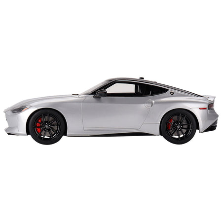 2023 Nissan Z Performance Brilliant Silver Metallic with Black Top 1/18 Model Car by Top Speed - Top Speed - ModelCars.com