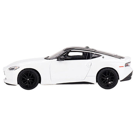 2023 Nissan Z Performance Everest White Metallic with Black Top Limited Edition to 3000 pieces Worldwide 1/64 Diecast Model Car by Mini GT - Mini GT - ModelCars.com