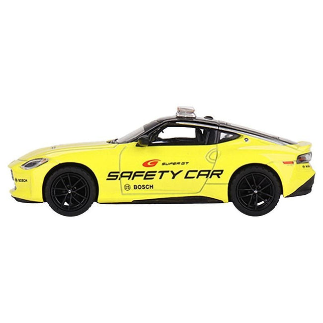 2023 Nissan Z Performance Yellow with Black Top "Safety Car - Super GT Series" (2022) Limited Edition 1/64 Diecast Model Car by Mini GT-Mini GT-ModelCars.com