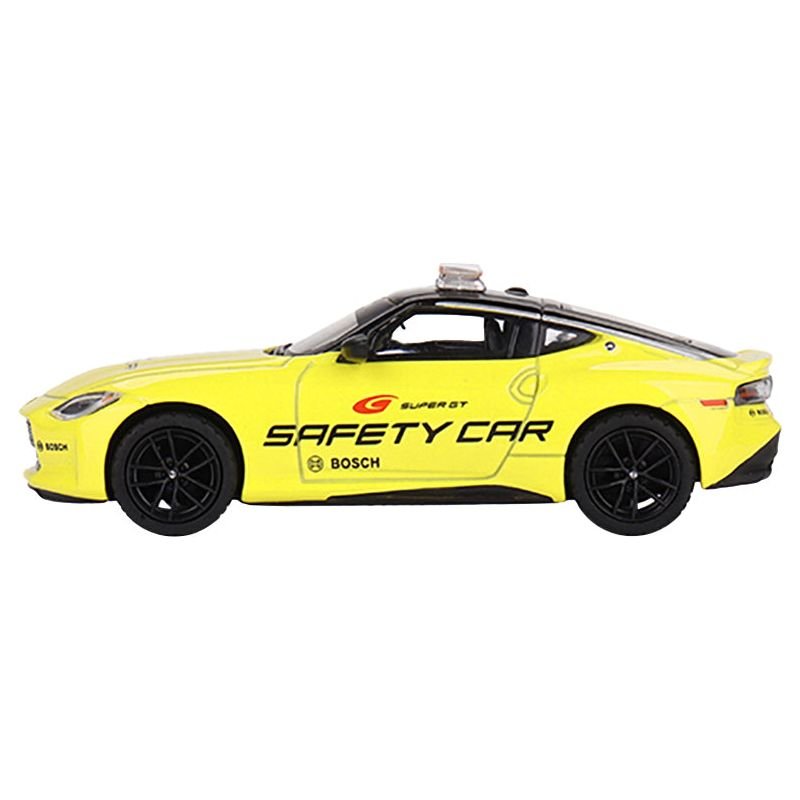 2023 Nissan Z Performance Yellow with Black Top "Safety Car - Super GT Series" (2022) Limited Edition 1/64 Diecast Model Car by Mini GT - Mini GT - ModelCars.com