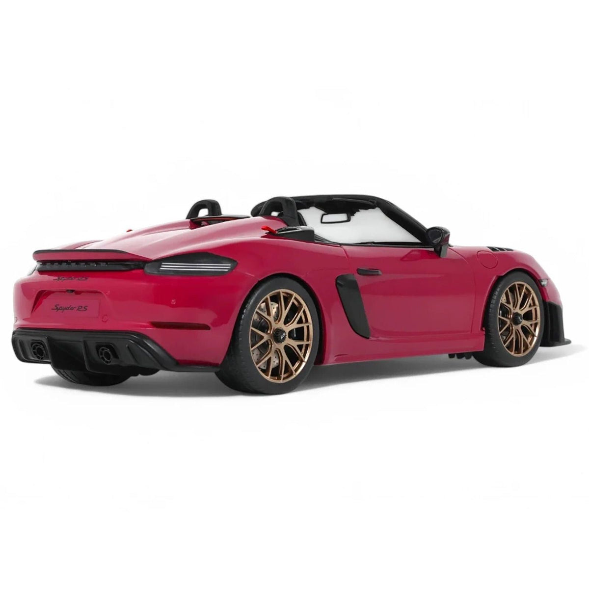 2023 Porsche 718 Spyder RS Purple with Carbon Stripes 1/18 Model Car by GT Spirit - GT Spirit - ModelCars.com