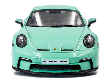 2023 Porsche 911 (992) GT3 Touring Mint Green 1/43 Diecast Model Car by Solido-Solido-ModelCars.com
