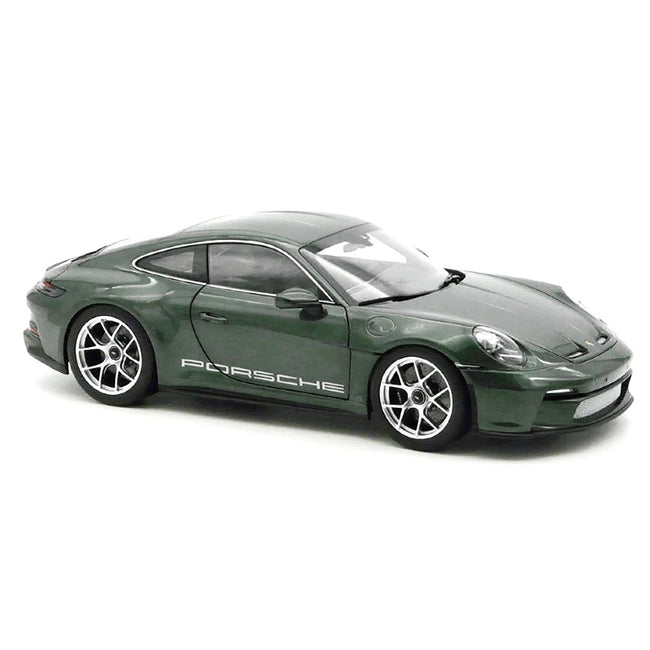 2023 Porsche 911 S/T Malachite Green Metallic 1/18 Diecast Model Car by Norev-Norev-ModelCars.com