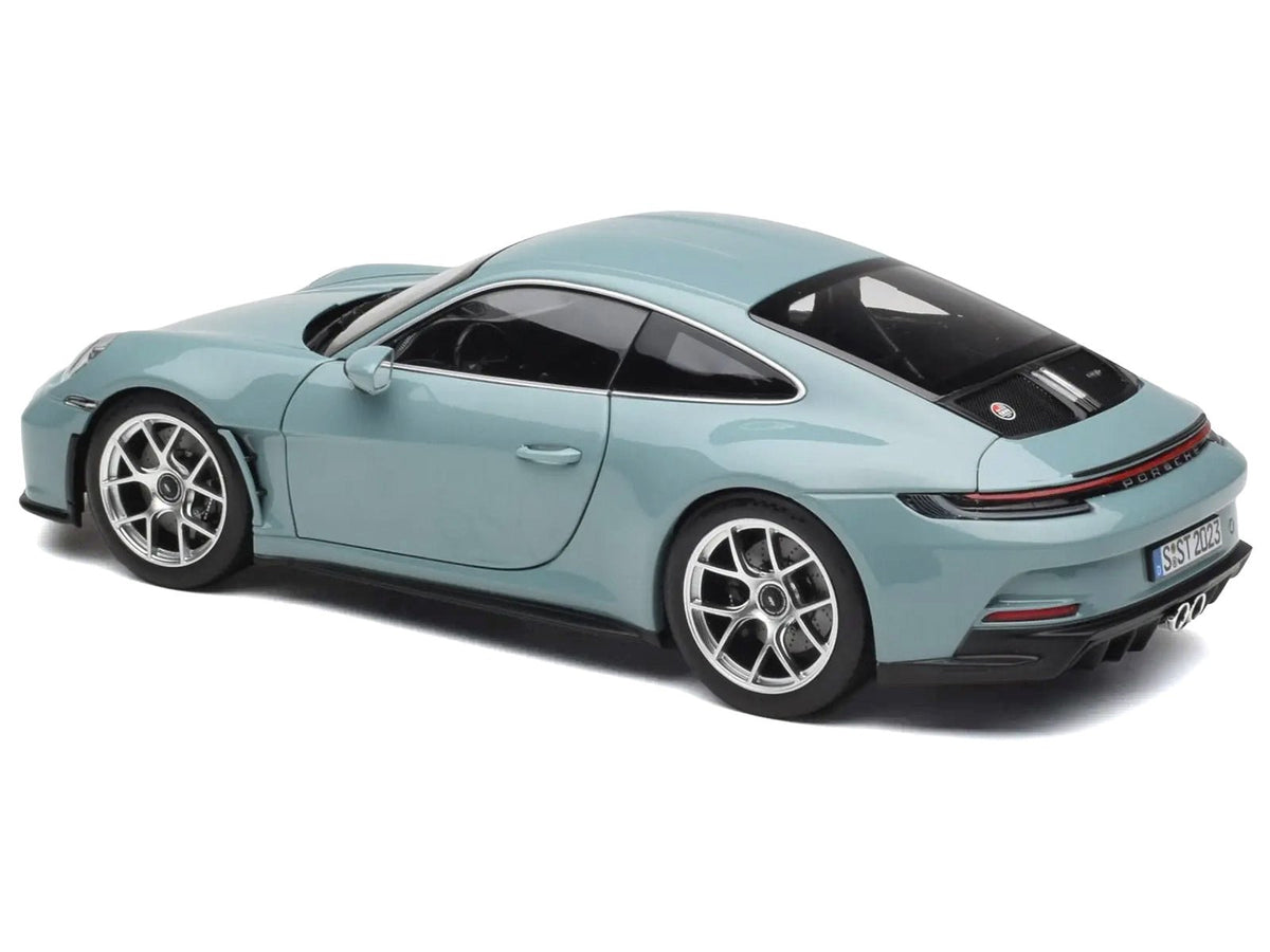 2023 Porsche 911 S/T Meissen Blue 1/18 Diecast Model Car by Norev-Norev-ModelCars.com