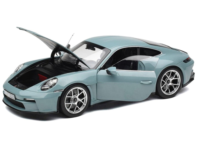 2023 Porsche 911 S/T Meissen Blue 1/18 Diecast Model Car by Norev-Norev-ModelCars.com
