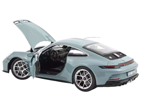 2023 Porsche 911 S/T Meissen Blue 1/18 Diecast Model Car by Norev-Norev-ModelCars.com