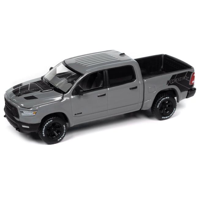 2023 Ram 1500 Rebel Havoc Edition Pickup Truck Ceramic Gray "Muscle Trucks" Series 1/64 Diecast Model Car by Auto World-Autoworld-ModelCars.com