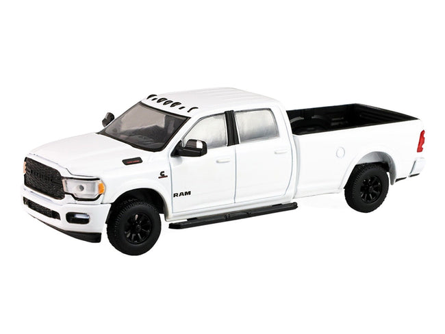 2023 Ram 2500 Bighorn Pickup Truck White "Auto Mall" Series 8 1/64 Diecast Model Car by Greenlight-Greenlight-ModelCars.com