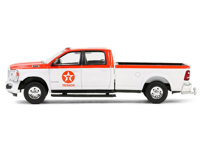 2023 Ram 2500 Pickup Truck "Texaco" Orange and White "Texaco Special Edition" Series 1 1/64 Diecast Model Car by Greenlight-Greenlight-ModelCars.com