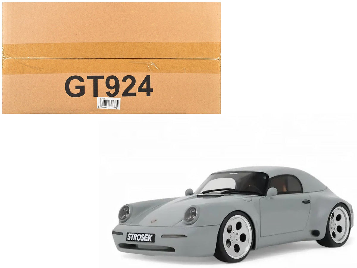 2023 Strosek Mega 30 Speedster (Porsche 911) Classic Gray 1/18 Model Car by GT Spirit-GT Spirit-ModelCars.com