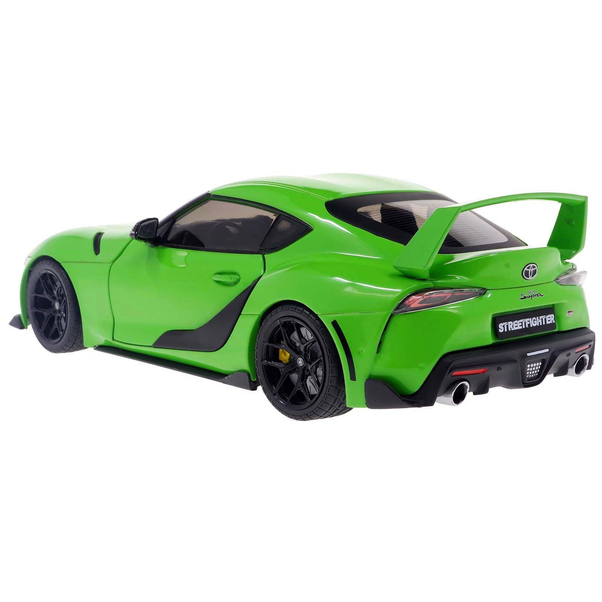 2023 Toyota GR Supra "StreetFighter" Green 1/18 Diecast Model Car by Solido-Solido-ModelCars.com
