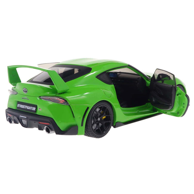 2023 Toyota GR Supra "StreetFighter" Green 1/18 Diecast Model Car by Solido-Solido-ModelCars.com