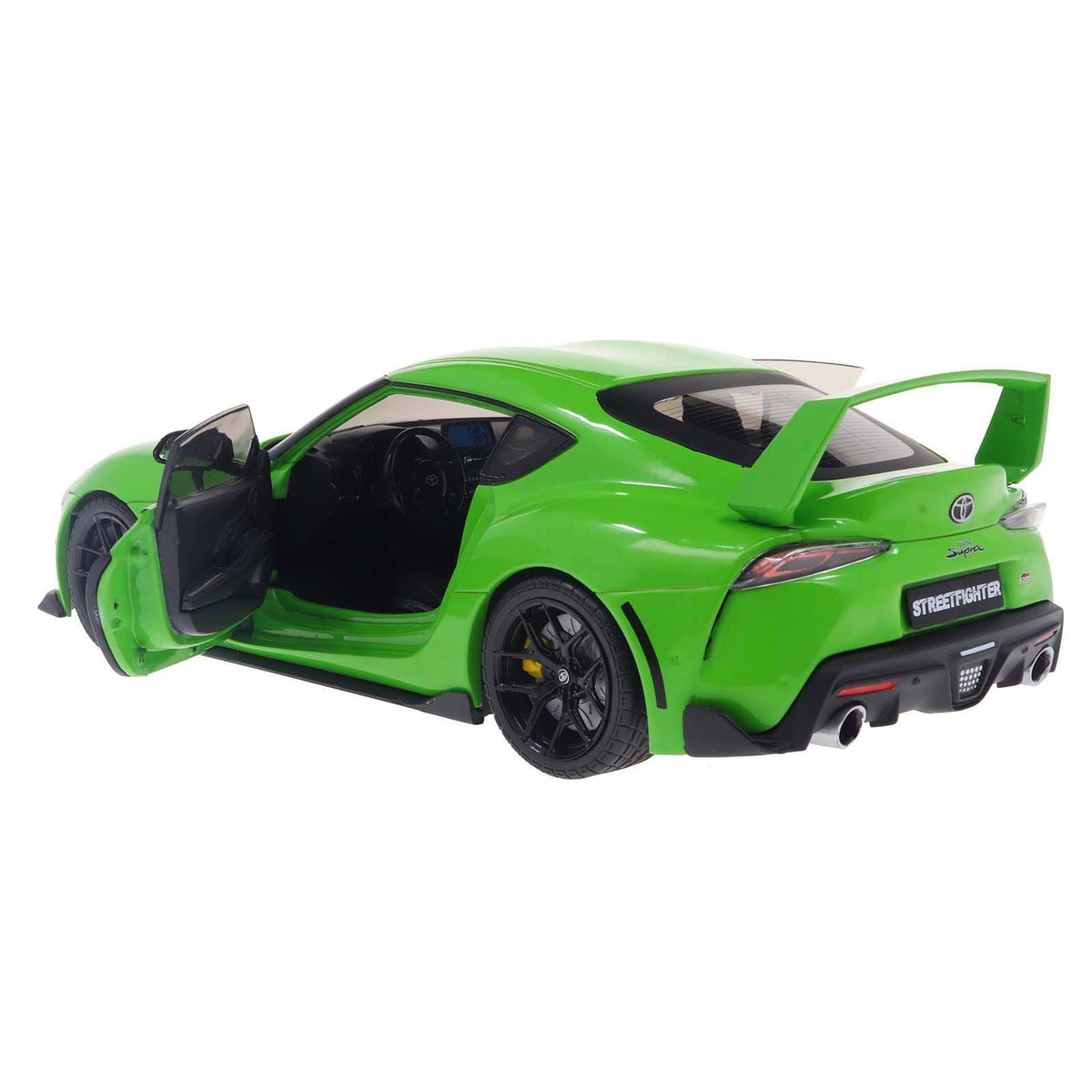 2023 Toyota GR Supra "StreetFighter" Green 1/18 Diecast Model Car by Solido-Solido-ModelCars.com