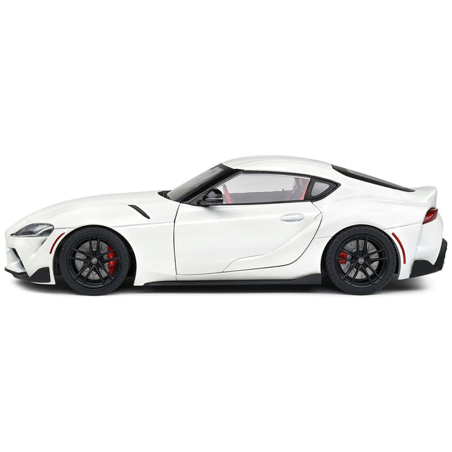 2023 Toyota GR Supra White Pearl Metallic 1/18 Diecast Model Car by Solido - Solido - ModelCars.com