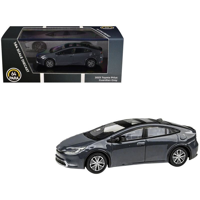 2023 Toyota Prius Guardian Gray 1/64 Diecast Model Car by Paragon Models-Paragon-ModelCars.com
