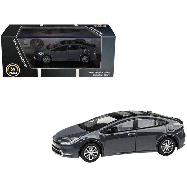 2023 Toyota Prius Guardian Gray 1/64 Diecast Model Car by Paragon Models-Paragon-ModelCars.com