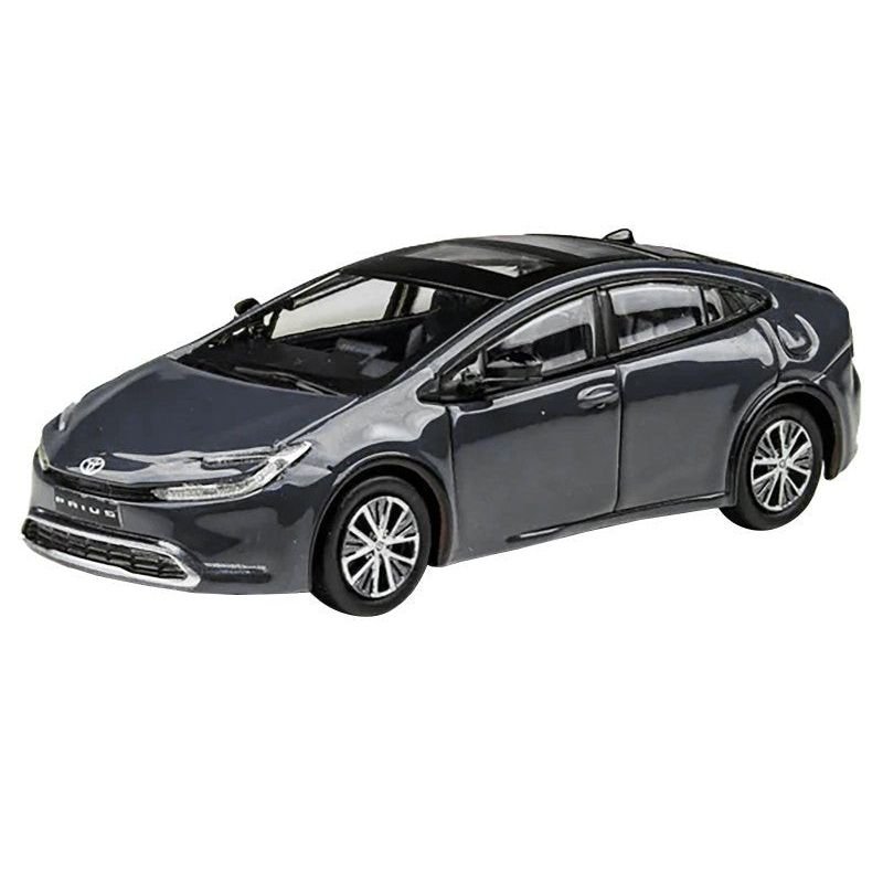2023 Toyota Prius Guardian Gray 1/64 Diecast Model Car by Paragon Models-Paragon-ModelCars.com