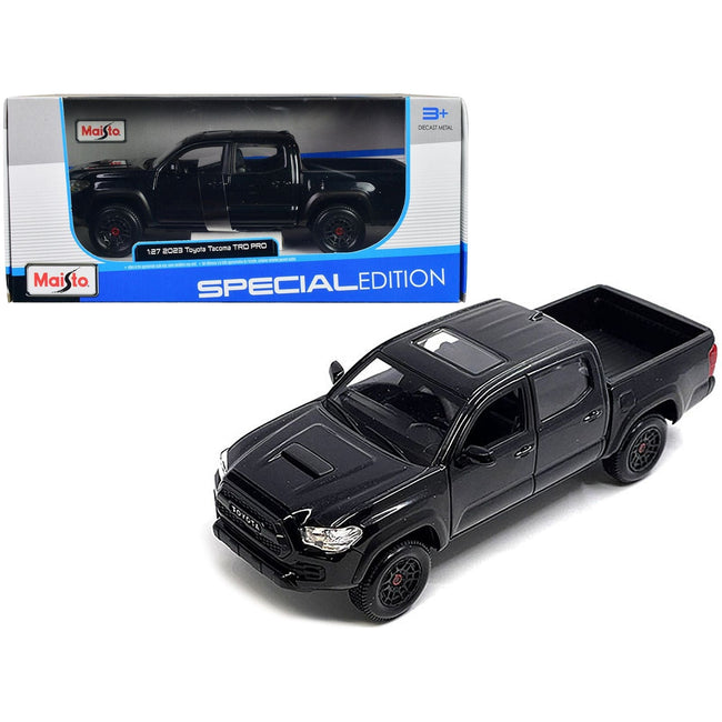 2023 Toyota Tacoma TRD PRO Pickup Truck Black Metallic with Sunroof "Special Edition" Series 1/27 Diecast Model Car by Maisto-Maisto-ModelCars.com