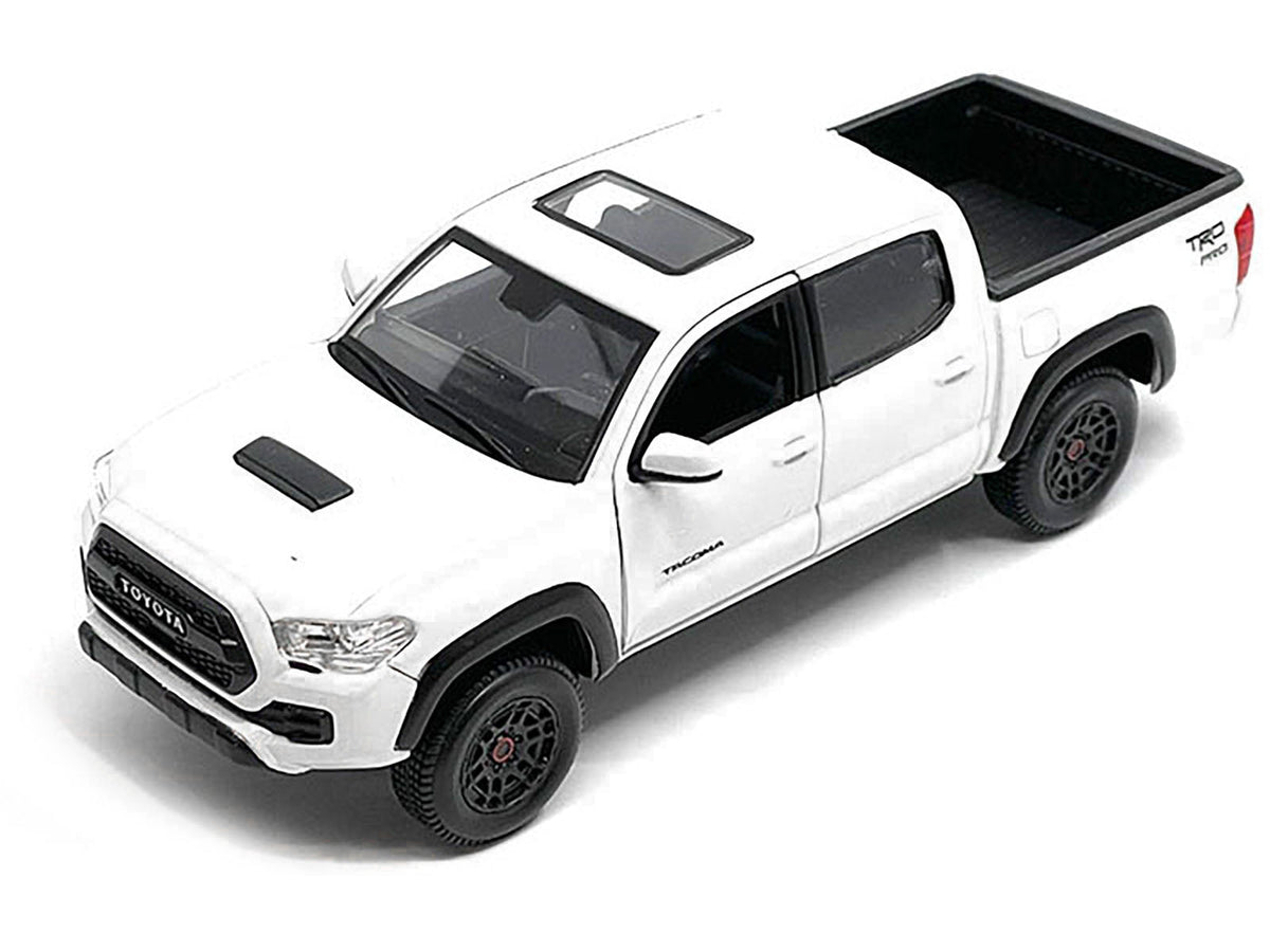 2023 Toyota Tacoma TRD PRO Pickup Truck White with Sunroof "Special Edition" Series 1/27 Diecast Model Car by Maisto-Maisto-ModelCars.com