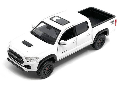 2023 Toyota Tacoma TRD PRO Pickup Truck White with Sunroof "Special Edition" Series 1/27 Diecast Model Car by Maisto-Maisto-ModelCars.com