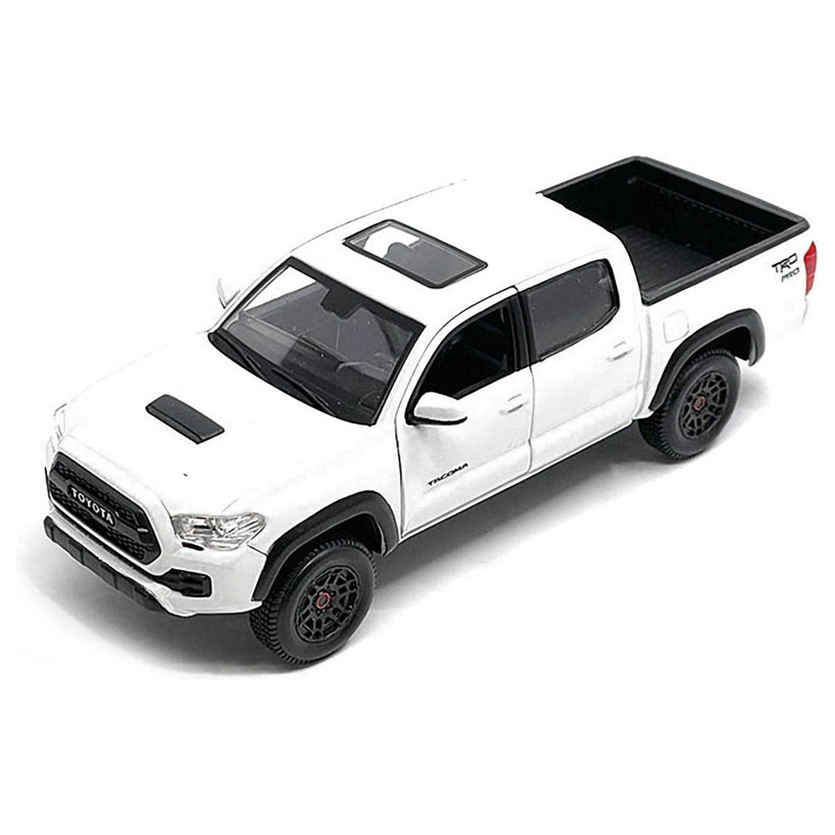 2023 Toyota Tacoma TRD PRO Pickup Truck White with Sunroof "Special Edition" Series 1/27 Diecast Model Car by Maisto-Maisto-ModelCars.com
