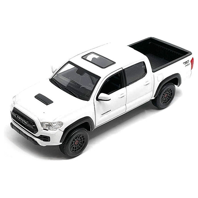 2023 Toyota Tacoma TRD PRO Pickup Truck White with Sunroof "Special Edition" Series 1/27 Diecast Model Car by Maisto-Maisto-ModelCars.com