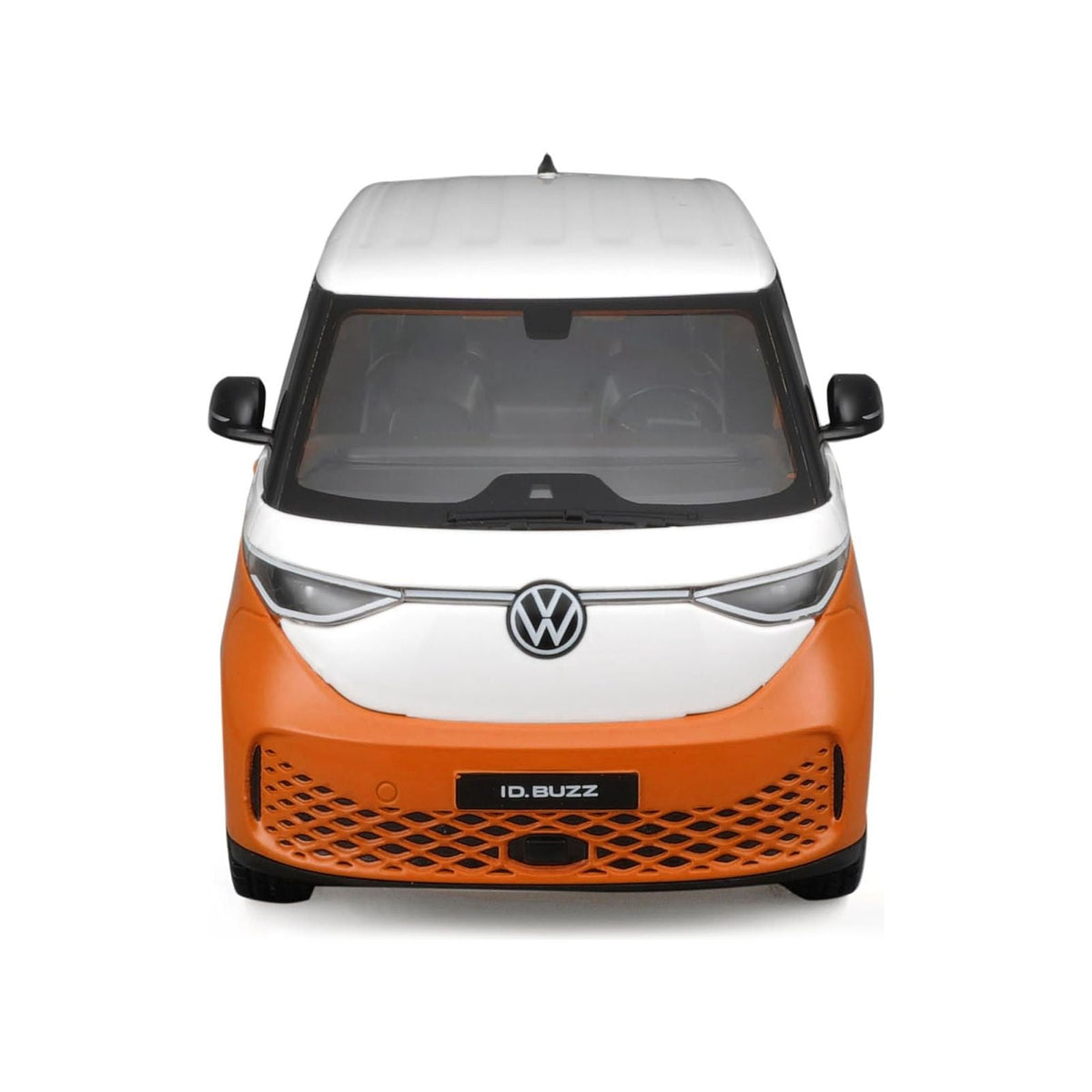 2023 Volkswagen ID. Buzz Van Orange and White "Special Edition" Series 1/24 Diecast Model Car by Maisto-Maisto-ModelCars.com