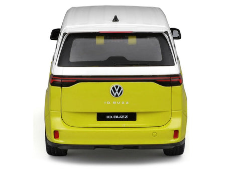 2023 Volkswagen ID. Buzz Van Yellow and White "Special Edition" Series 1/24 Diecast Model Car by Maisto-Maisto-ModelCars.com