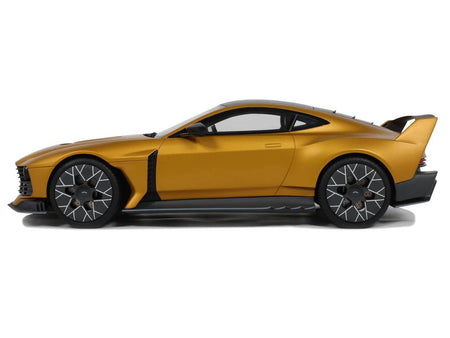 2024 Aston Martin Valiant Auric Gold Metallic with Black Top 1/18 Model Car by GT Spirit-GT Spirit-ModelCars.com