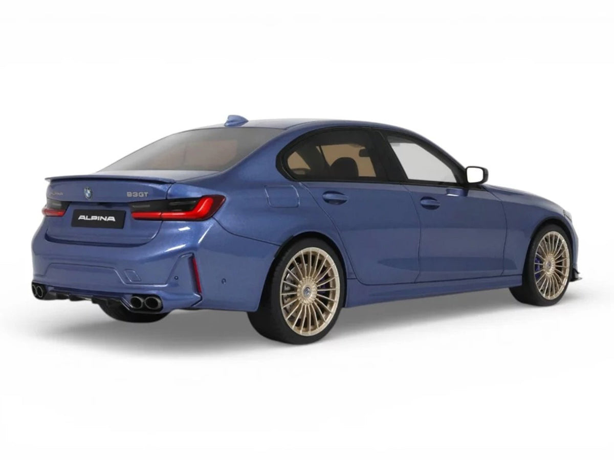 2024 BMW Alpina B3 GT Saloon Blue Metallic 1/18 Model Car by GT Spirit-GT Spirit-ModelCars.com