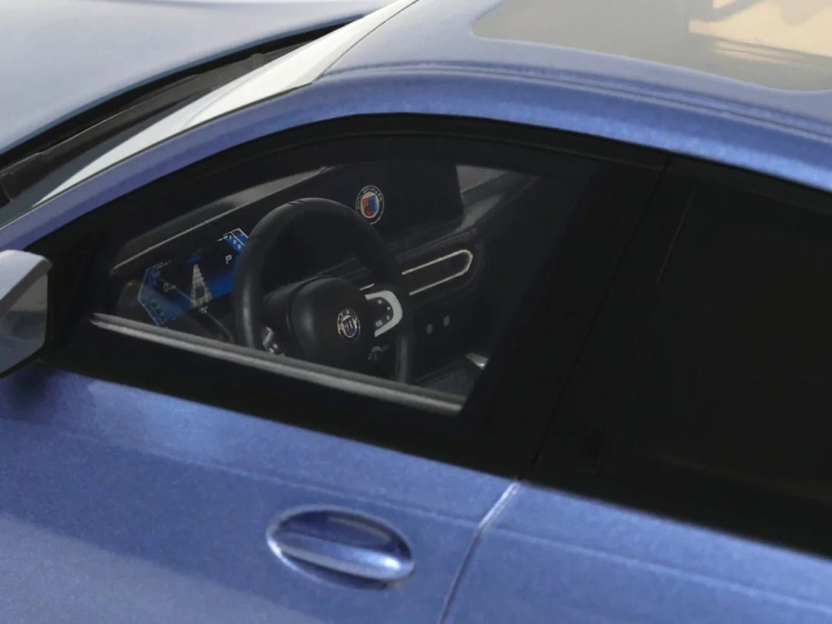2024 BMW Alpina B3 GT Saloon Blue Metallic 1/18 Model Car by GT Spirit-GT Spirit-ModelCars.com