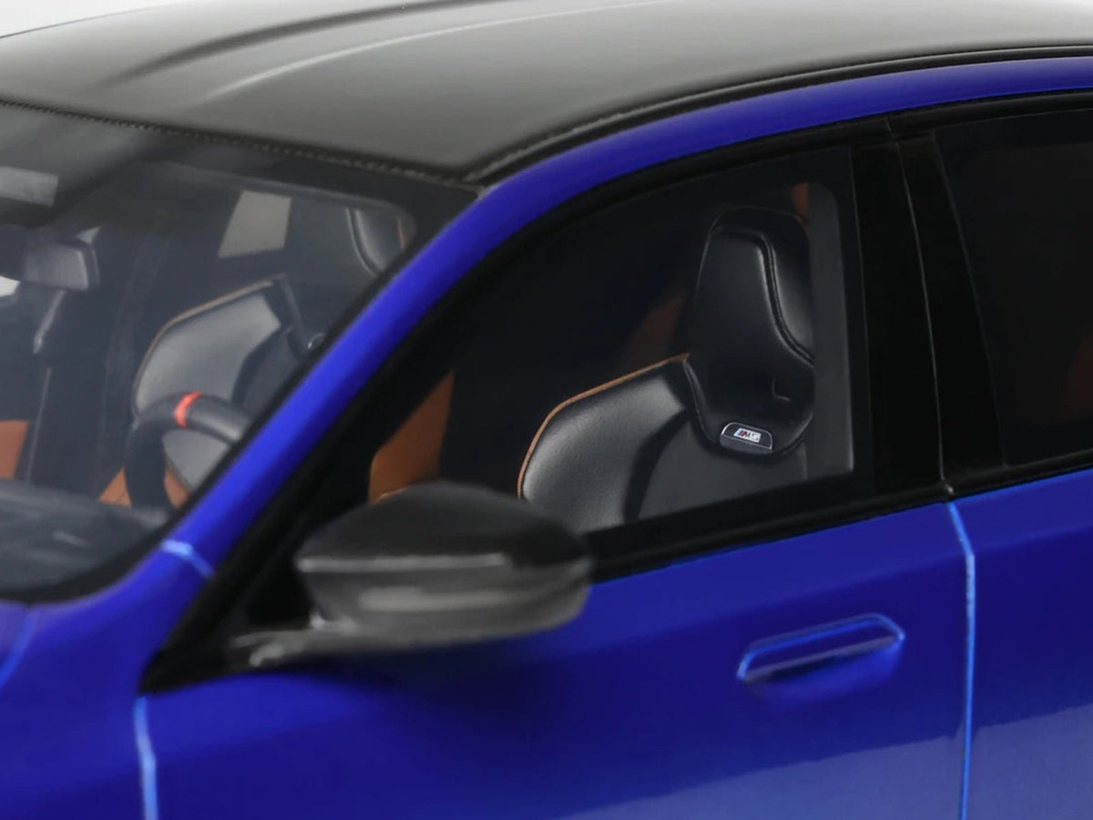 2024 BMW M5 (G90) Marina Bay Blue Metallic with Black Top 1/18 Model Car by GT Spirit-GT Spirit-ModelCars.com