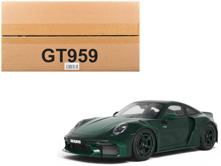 2024 Brabus 900 Rocket-R Green Metallic with Green Carbon Hood 1/18 Model Car by GT Spirit-GT Spirit-ModelCars.com