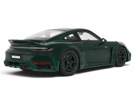 2024 Brabus 900 Rocket-R Green Metallic with Green Carbon Hood 1/18 Model Car by GT Spirit-GT Spirit-ModelCars.com