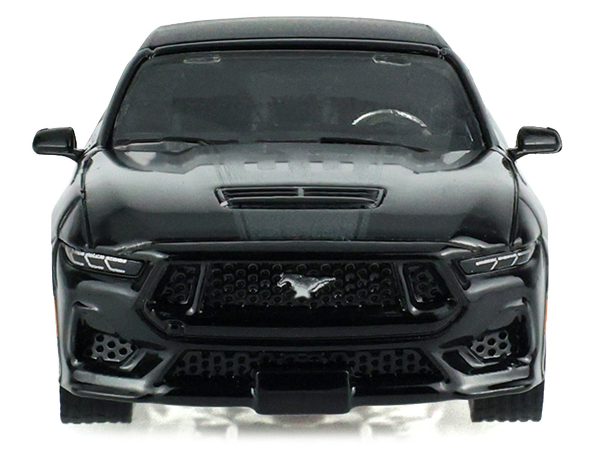 2024 Ford Mustang GT Convertible Black "Black Bandit" Series 31 1/64 Diecast Model Car by Greenlight-Greenlight-ModelCars.com