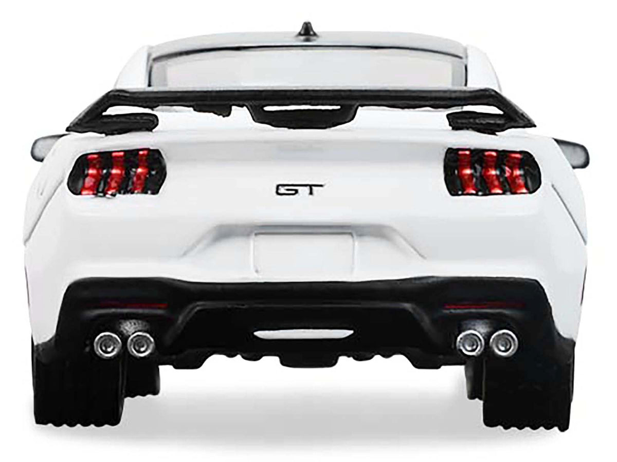 2024 Ford Mustang Oxford White with Black Top "GreenLight Muscle" Series 30 1/64 Diecast Model Car by Greenlight-Greenlight-ModelCars.com