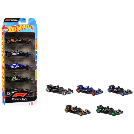 2024 Formula 1 World Championship 5 piece Set Diecast Model Cars by Hot Wheels - Hotwheels - ModelCars.com