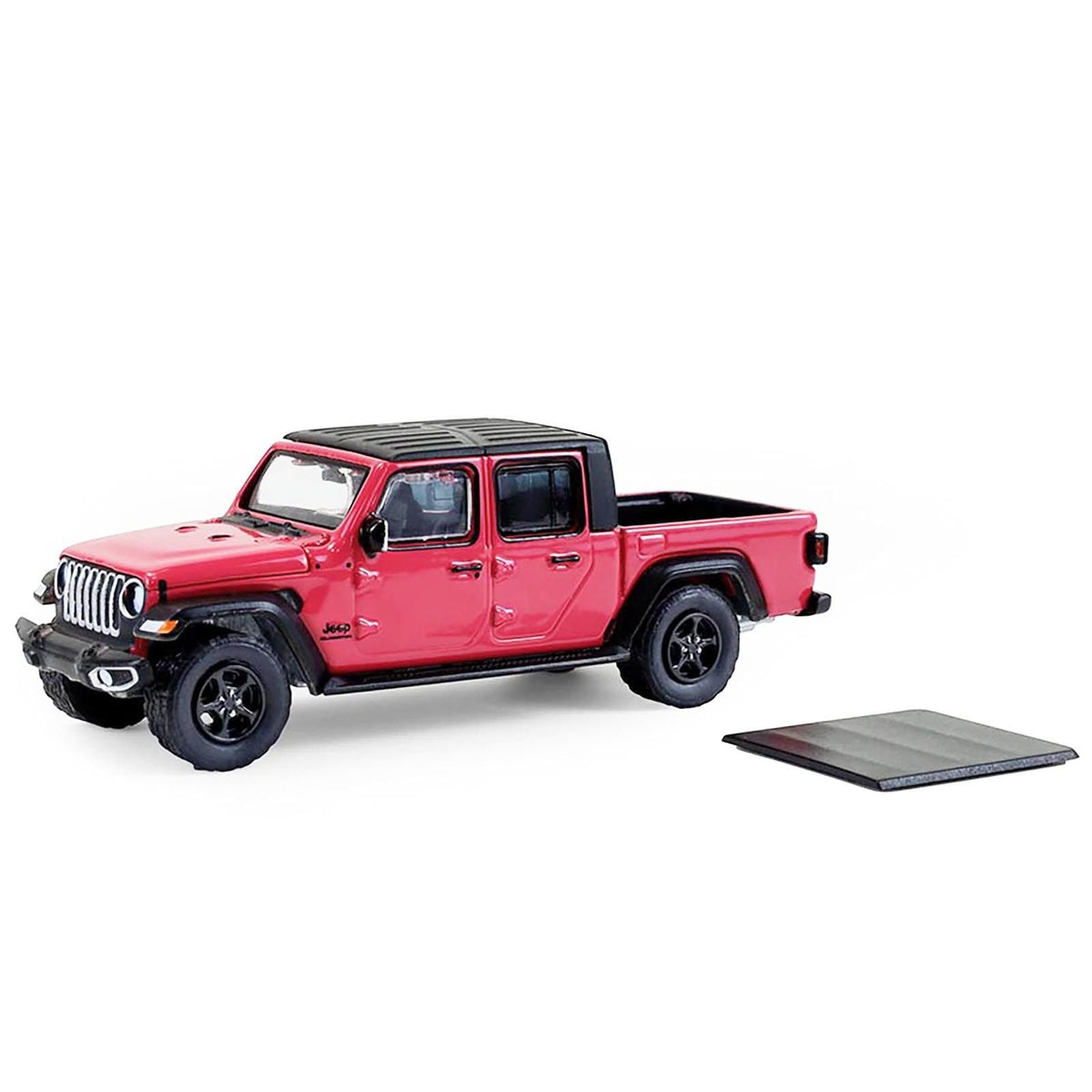 2024 Jeep Gladiator Pickup Truck Tuscadero Pink with Black Top "Showroom Floor" Series 7 1/64 Diecast Model Car by Greenlight - Greenlight - ModelCars.com