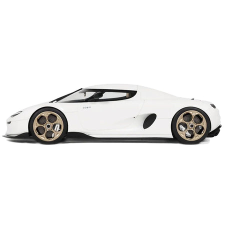 2024 Koenigsegg CC850 Crystal White 1/18 Model Car by GT Spirit - GT Spirit - ModelCars.com