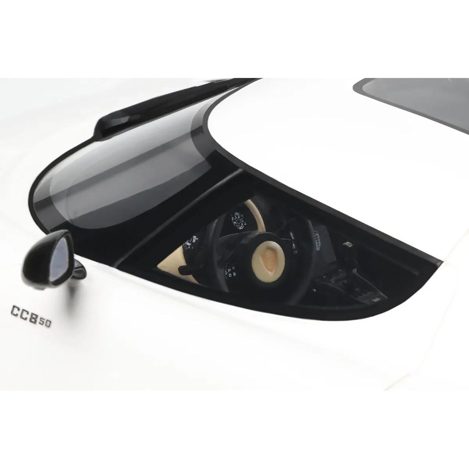 2024 Koenigsegg CC850 Crystal White 1/18 Model Car by GT Spirit - GT Spirit - ModelCars.com