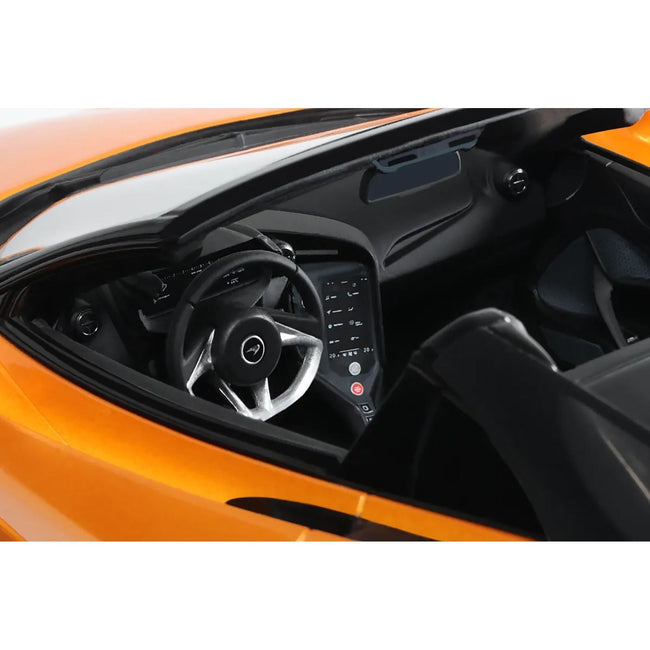 2024 McLaren 750S Spider Orange Metallic 1/18 Model Car by GT Spirit-GT Spirit-ModelCars.com