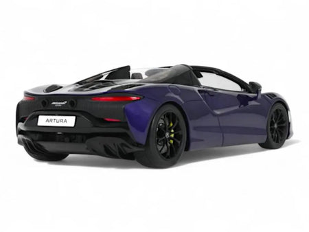 2024 McLaren Artura Spider Lantana Purple Metallic 1/18 Model Car by GT Spirit-GT Spirit-ModelCars.com