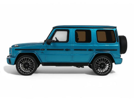 2024 Mercedes-Benz G 63 AMG Hyper Blue Magno Metallic 1/18 Model Car by GT Spirit-GT Spirit-ModelCars.com