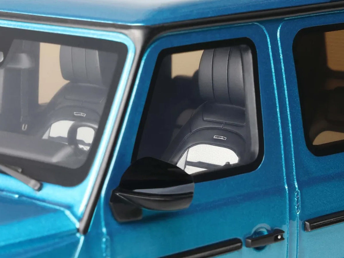 2024 Mercedes-Benz G 63 AMG Hyper Blue Magno Metallic 1/18 Model Car by GT Spirit-GT Spirit-ModelCars.com
