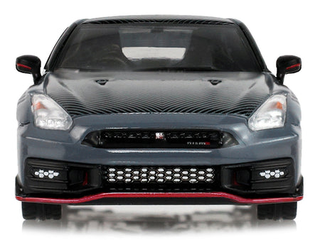 2024 Nissan GT-R (R35) NISMO RHD (Right Hand Drive) Stealth Gray with Carbon Top and Hood "Tokyo Torque" Series 10 1/64 Diecast Model Car by Greenlight-Greenlight-ModelCars.com